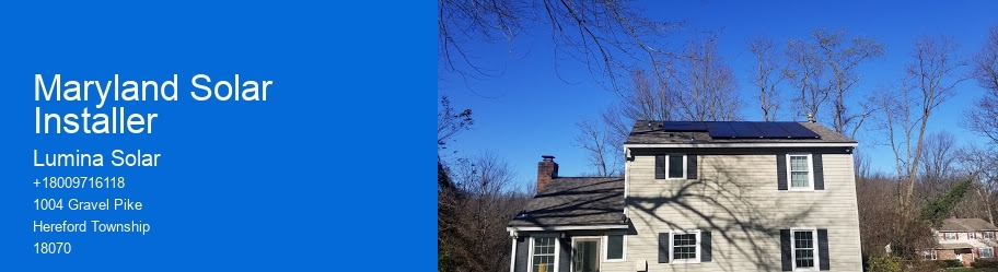 Maryland Solar Installer